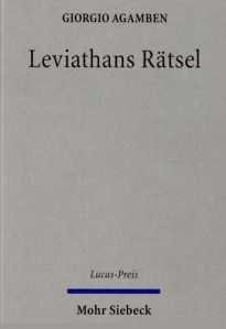 Leviathans Ratsel Agamben 2014